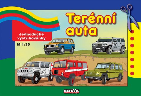 neuveden: Terénní auta - Jednoduché vystřihovánky neuveden: Terénní auta - Jednoduché vystřihovánky