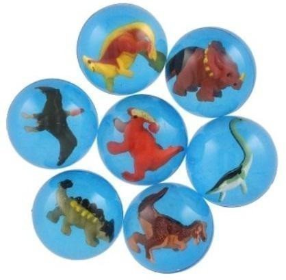 neuveden: Míček/hopík s dinosaurem - mix druhů