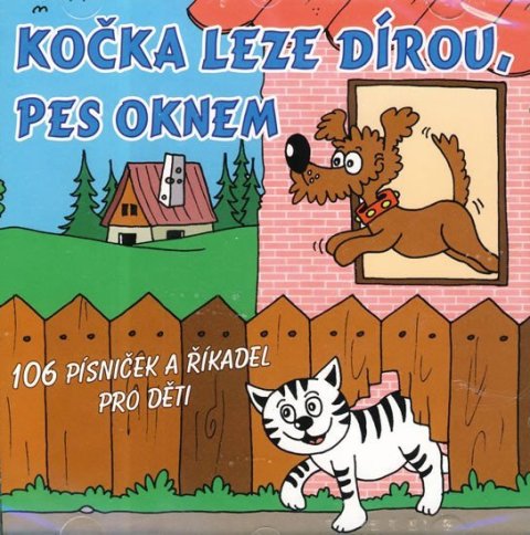 neuveden: Kočka leze dírou, pes oknem CD