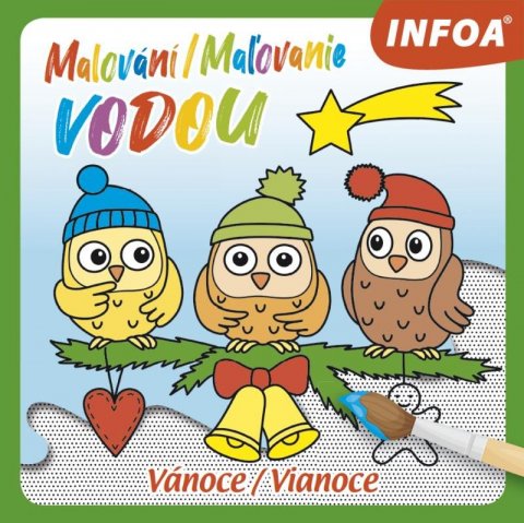 neuveden: Malování / Maľovanie vodou - Vánoce / Vianoce