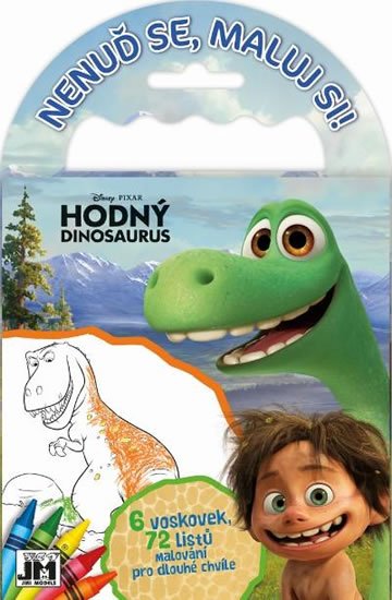neuveden: Hodný dinosaurus - Omalovánky na cesty