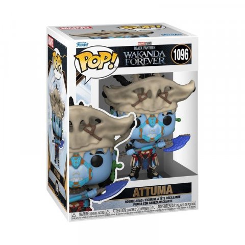 neuveden: Funko POP Marvel: Black Panther Wakanda Forever - Attuma