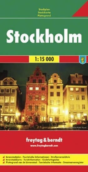neuveden: PL 92 Stockholm 1:15 000 / plán města neuveden: PL 92 Stockholm 1:15 000 / plán města