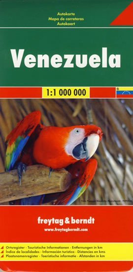 neuveden: AK 162 Venezuela 1:1 000 000 / automapa