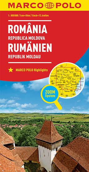 neuveden: Rumunsko 1:800T//mapa(ZoomSystem)MD