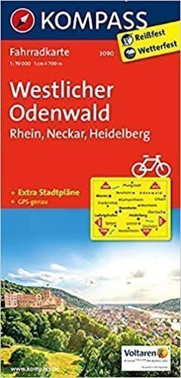 neuveden: Westlicher Odenwald - Rhein 3090 NKOM