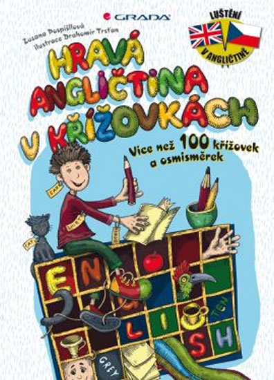 Pospíšilová Zuzana: Hravá angličtina v křížovkách - Více než 100 křížovek a osmisměrek Pospíšilová Zuzana: Hravá angličtina v křížovkách - Více než 100 křížovek a osmisměrek