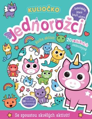 Isaacs Connie: Kuliočko Jednorožci 20 reliéfních samolepek