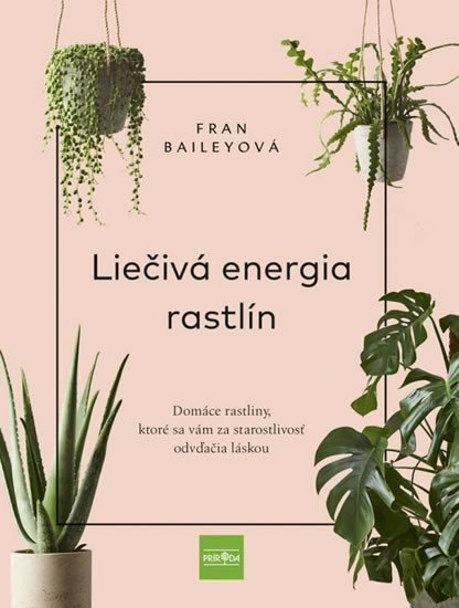 Bailey Frann: Liečivá energia rastlín: Domáce rastliny, ktoré sa vám za starostlivosť odv