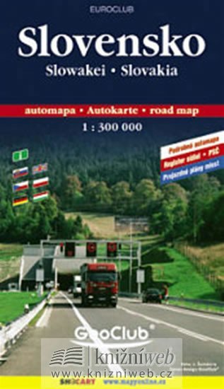 neuveden: Slovensko automapa 1:300.000 neuveden: Slovensko automapa 1:300.000