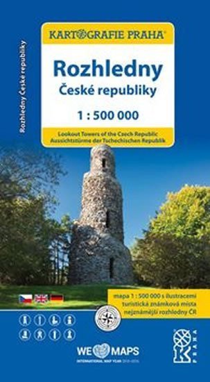 neuveden: Rozhledny České republiky 1:500 000