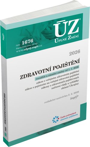 neuveden: ÚZ 1676 Zdravotní pojištění, 2026