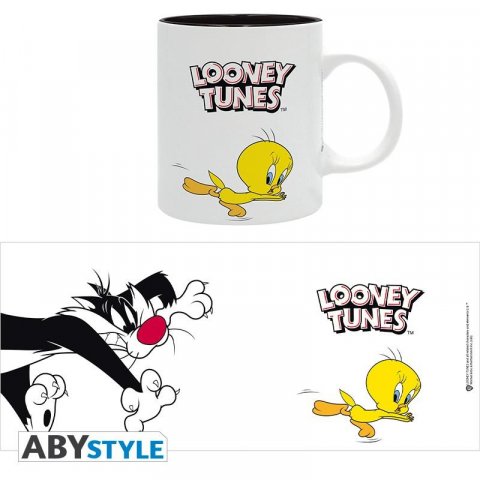 neuveden: Looney Tunes Hrnek keramický - Tweety Sylvester (objem 320 ml)