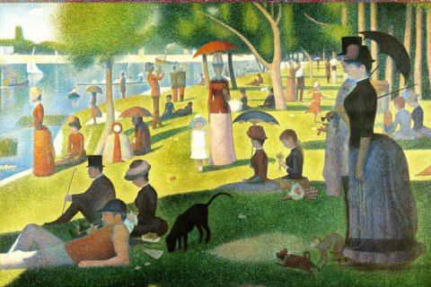 neuveden: Puzzle: Nedělní odpoledne na ostrově Grande Jatte 1884: Seurat Georges: 20 neuveden: Puzzle: Nedělní odpoledne na ostrově Grande Jatte 1884: Seurat Georges: 20