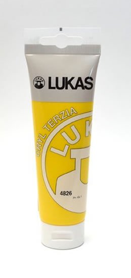 neuveden: LUKAS akrylová barva TERZIA - Cadmium yellow light 125 ml