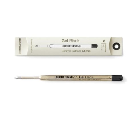 neuveden: Náplň Drehgriffel Nr. 1 Black Gel 0.5 mm