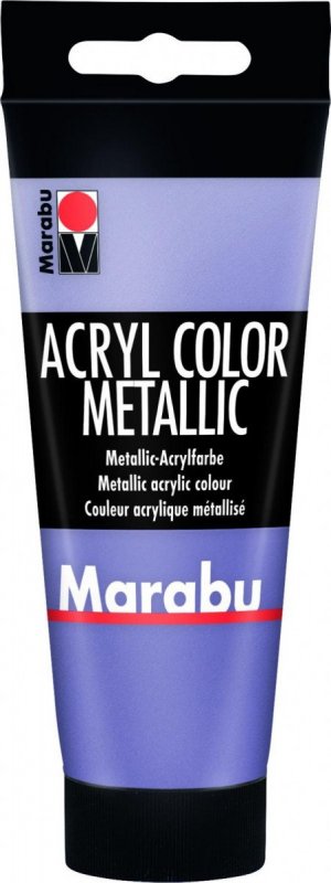 neuveden: Marabu Acryl Color akrylová barva - fialová metalická 100 ml