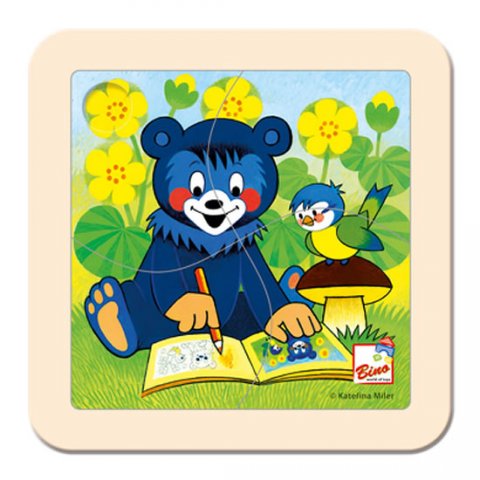 neuveden: Baribal s omalovánkou - puzzle neuveden: Baribal s omalovánkou - puzzle