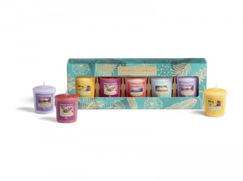 neuveden: YANKEE CANDLE Dárková sada THE LAST PARADISE, 5x votivní svíčka 49g