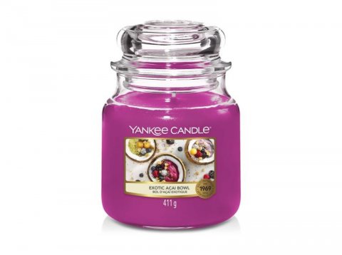 neuveden: YANKEE CANDLE Exotic Acai Bowl svíčka 411g