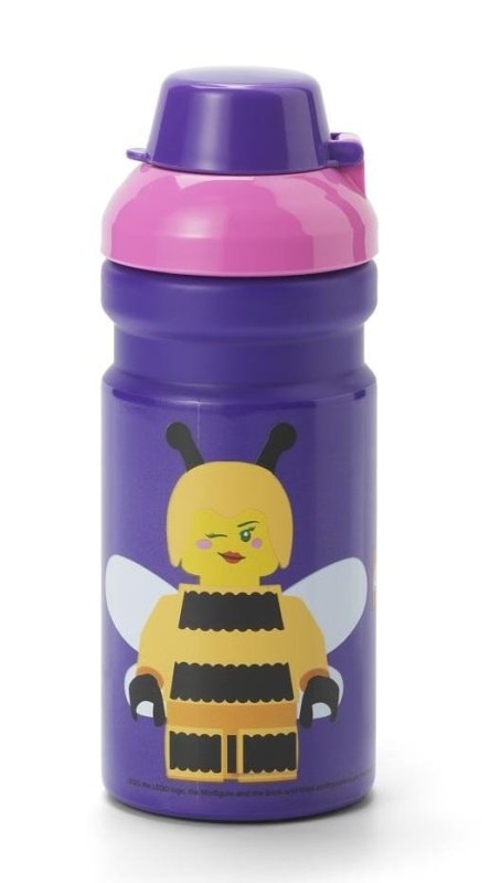 neuveden: LEGO Bee láhev na pití - fialová
