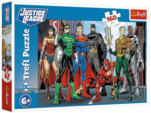 neuveden: Trefl Puzzle Justice League - Neporazitelní / 160 dílků