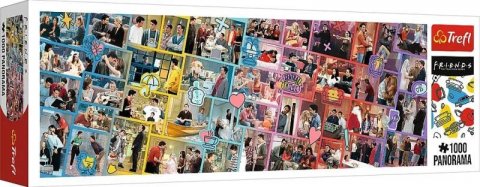 neuveden: Trefl Puzzle Přátelé Seznamte se 1000 dílků - Panorama