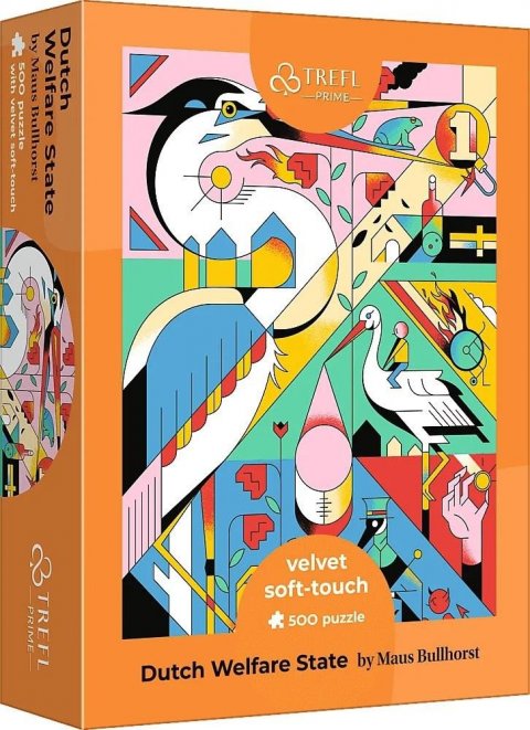 neuveden: Puzzle Velvet Soft Touch: Holandsko - stát blahobytu 500 dílků