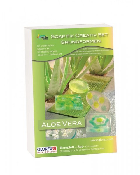 neuveden: Glorex Kreativní sada na výrobu mýdel - s aloe vera neuveden: Glorex Kreativní sada na výrobu mýdel - s aloe vera