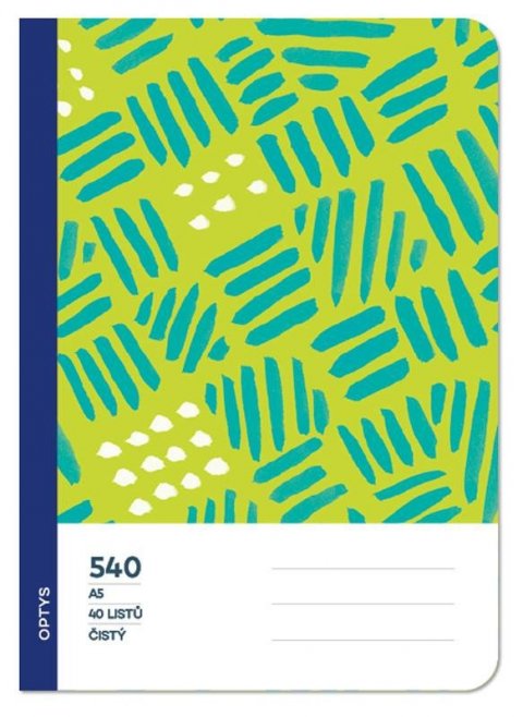 neuveden: Optys Školní sešit 540 bezdřevý čistý - razítko