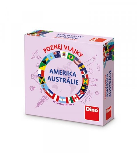 neuveden: Poznej vlajky: Amerika a Austrálie - cestovní hra