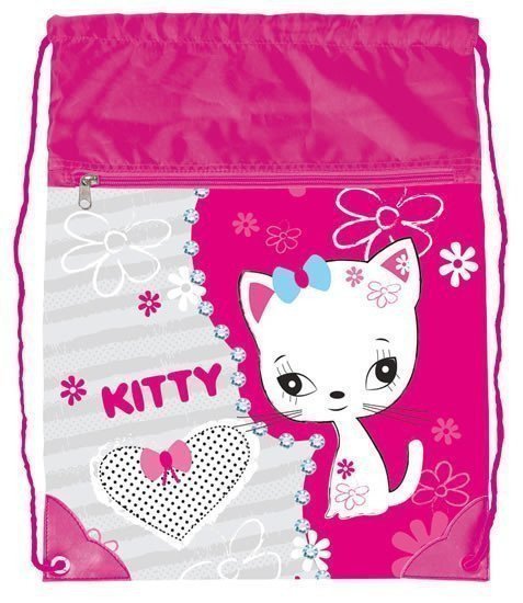 neuveden: Sáček na cvičky - Kitty