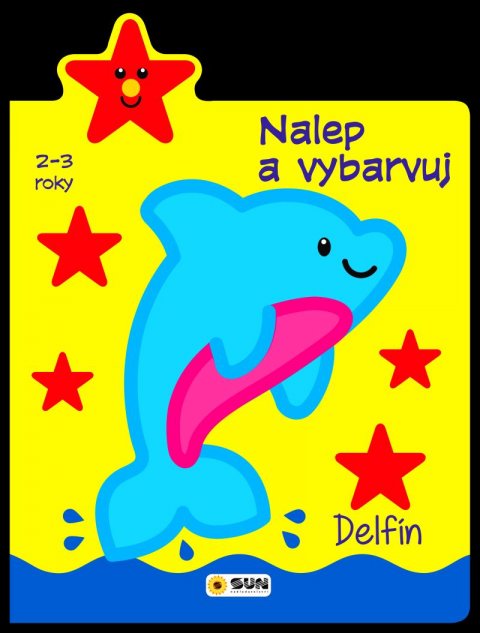 neuveden: Delfín 2-3 roky: Nalep a vybarvuj neuveden: Delfín 2-3 roky: Nalep a vybarvuj