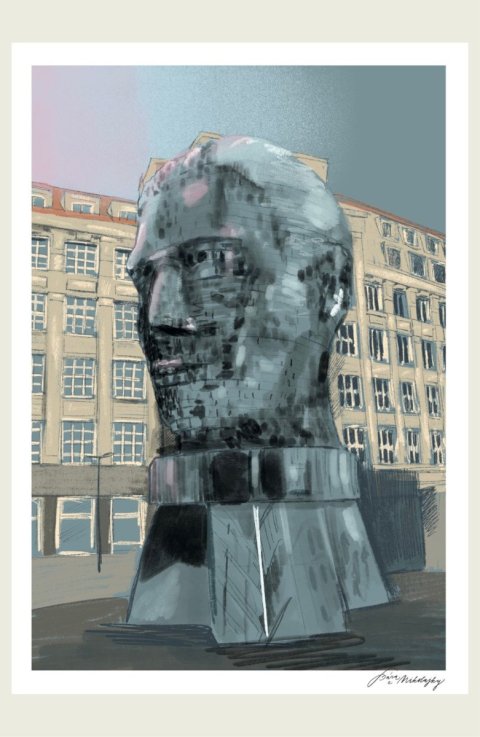 : Be Nice EKO Plakát Prague Secrets Franz Kafka A5