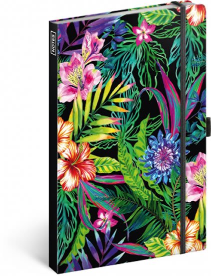 neuveden: Notes Tropical, linkovaný, 13 × 21 cm neuveden: Notes Tropical, linkovaný, 13 × 21 cm