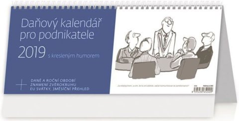 neuveden: Kalendář stolní 2019 - Daňový kalendář pro podnikatele