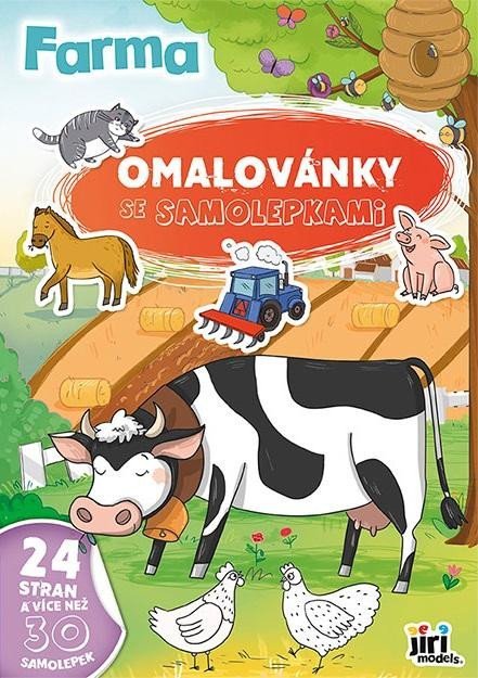 neuveden: Farma - Omalovánky A4 se samolepkami