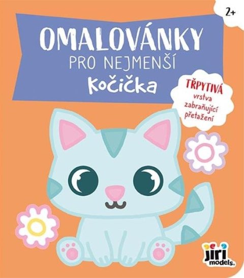 neuveden: Kočička - Omalovánky pro nejmenší