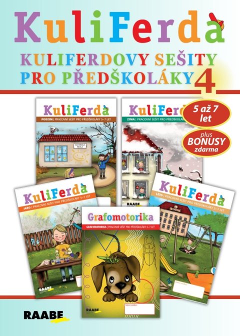 Pechancová Jana: KuliFerda (5–7 let) - SADA 5 pracovních sešitů č.4