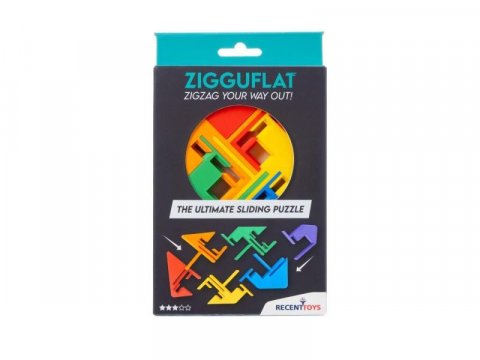 neuveden: Recenttoys Hlavolam - Zigguflat Puzzle