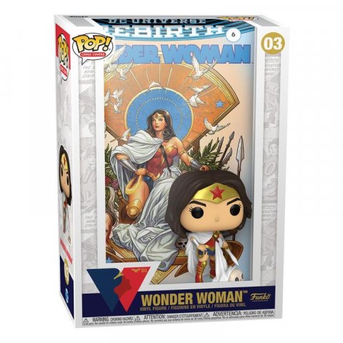neuveden: Funko POP Comic Cover: Wonder Woman (Rebirth) OnThrone