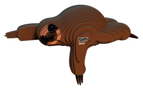 : EUGY 3D kartonová skládačka - Lenochod