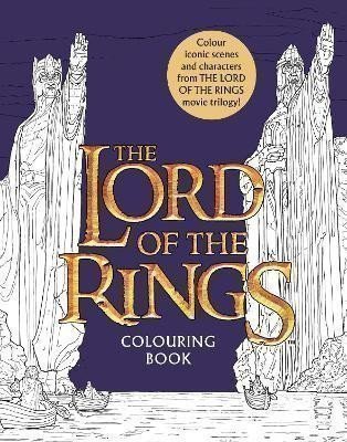 Tolkien John Ronald Reuel: Lord of the Rings Movie Trilogy Colouring Book