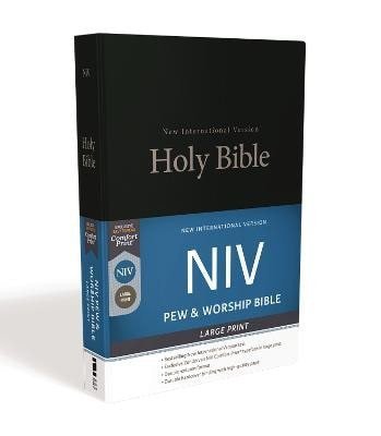 Kaltenthaler Birgit: NIV, Church Bible (Pew Bible), Large Print, Hardcover, Black, Comfort Print
