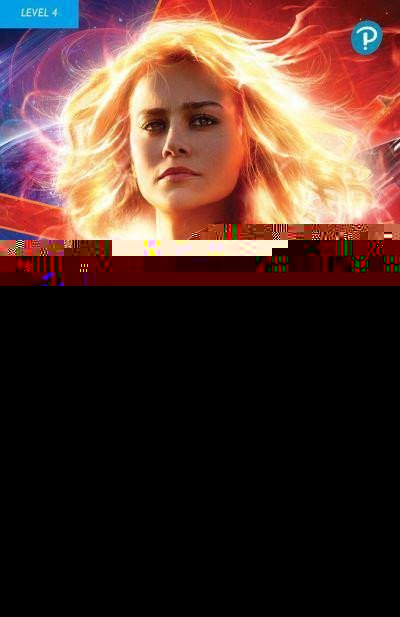 Holmes Karen: Pearson English Readers: Level 4 Marvel Captain Marvel Book + Code Pack
