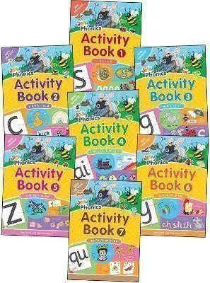 Wernham Sara: Jolly Phonics Activity Books 1-7: in Precursive Letters (British English ed