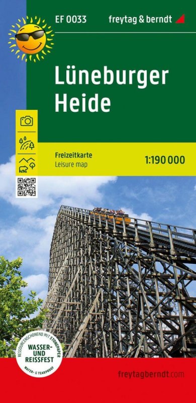 neuveden: Lüneburger Heide 1:190 000 / dobrodružný průvodce