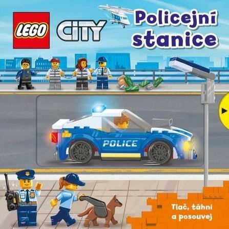 neuveden: LEGO CITY Policejní stanice - Tlač, táhni a posouvej