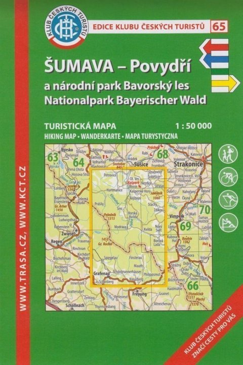 neuveden: KČT 65 Šumava-Povydří a NP 8.vyd.2015