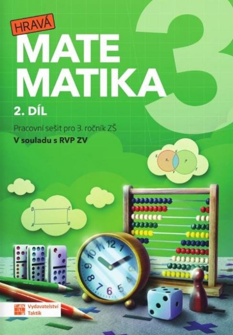 neuveden: Hravá matematika 3 - přepracované vydání - pracovní sešit - 2. díl